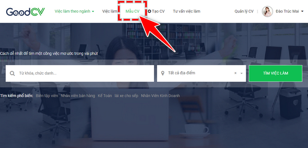 Tao them CV xin viec moi tren Joboko