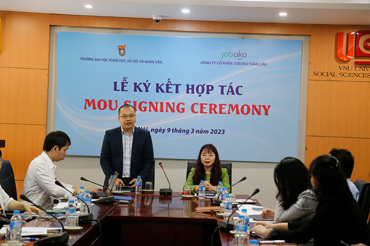 JobOKO và trường ĐHKHXH&NV kí kết hợp tác