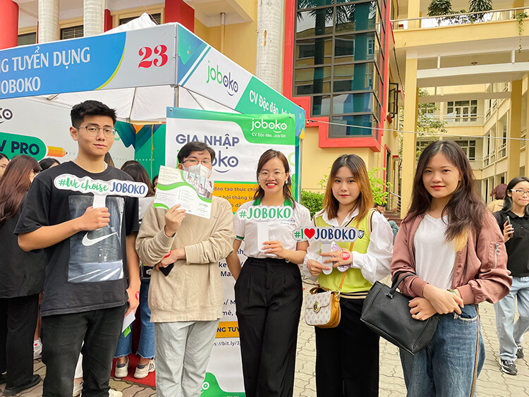 Job Fair USSH, JobOKO hợp tác cùng USSH
