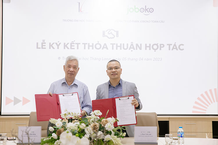 JobOKO và Trường Đại học Thăng Long kí kết hợp tác