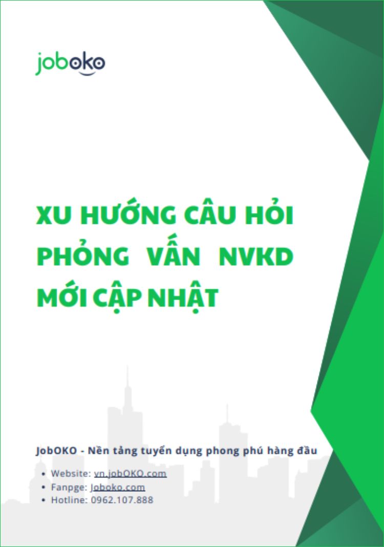 Câu hỏi phỏng vấn nhân viên kinh doanh