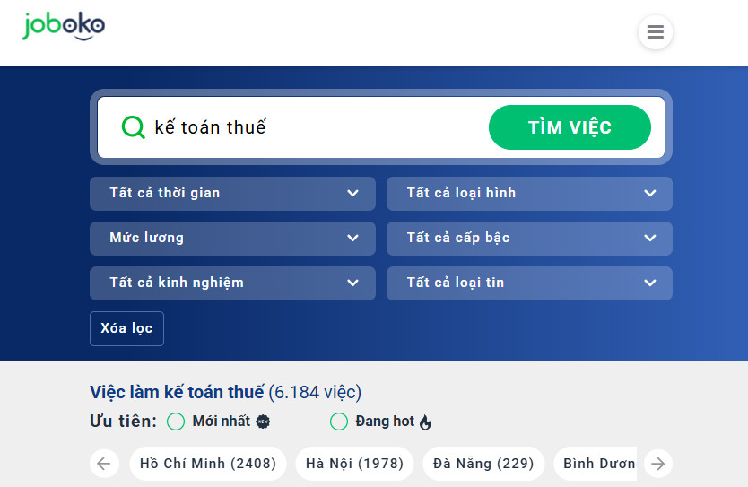 viec lam ke toan thue