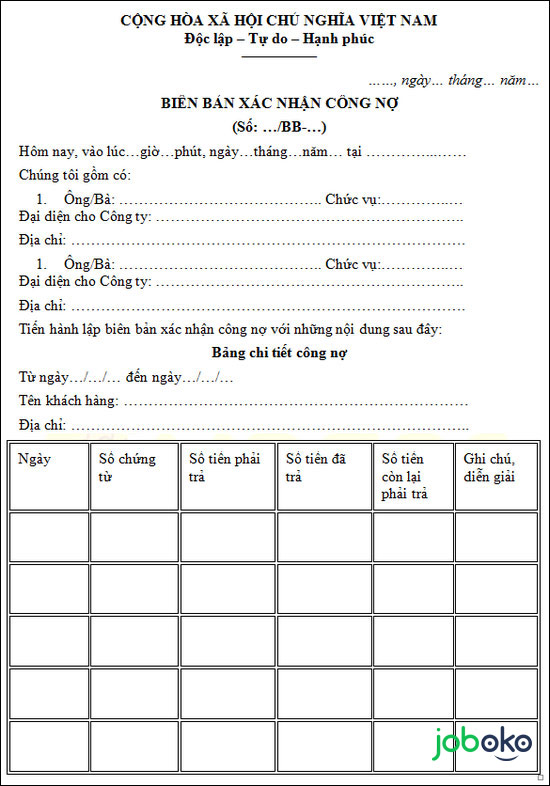 mau bien ban xac nhan cong no 2
