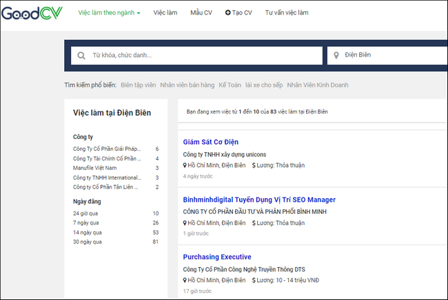 kinh nghiem tim viec lam tai dien bien 2